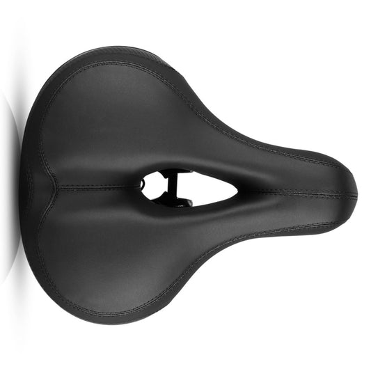 Reflective Seat Bicycle Seat Bicycle Saddle Seat(Black) by bashfashion