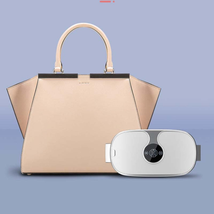 Smart Charging Vibration Massage Infrared Heating Warm Palace Belt(White) by bashfashion