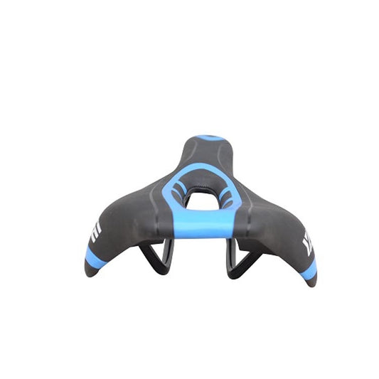 YAFEE Mountain Bike Saddle Mountain Bike Seat Hollow Bicycle Seat(Blue) by YAFEE