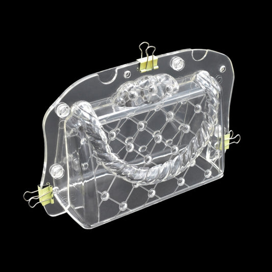 3D Women Leather Bag Chocolate Mold Chocolate Bag Mold by bashfashion