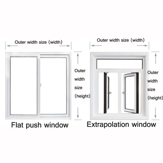 Window Windproof Warm Film Indoor Air Leakage Soundproof Double-Layer Insulation, Specification: 1.0x1.0M by bashfashion