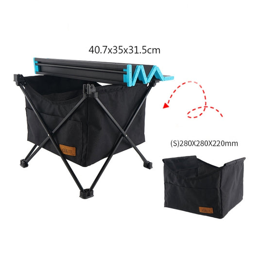 CLS Outdoor Folding Picnic Table Storage Hanging Bag Portable Invisible Pocket Storage Hanging Pocket,Style: Table Small + Small Pocket by bashfashion