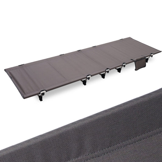 CLS Outdoor Lightweight Folding Bed Camping Simple Leisure Bed(Gray) by CLS