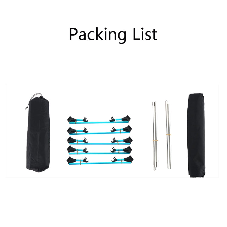 CLS Outdoor Lightweight Folding Bed Camping Simple Leisure Bed(Khaki) by CLS