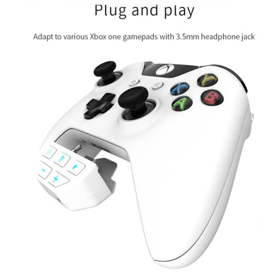 Gamepad Sound Card Headset Adapter For Xbox One Xbox Series / X / S (White) by bashfashion