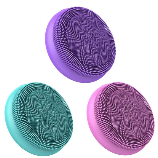 Electric Silicone Facial Cleanser Blackhead Pore Cleaner(Pink) by bashfashion