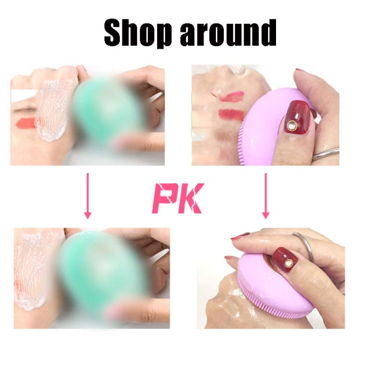 Electric Silicone Facial Cleanser Blackhead Pore Cleaner(Pink) by bashfashion