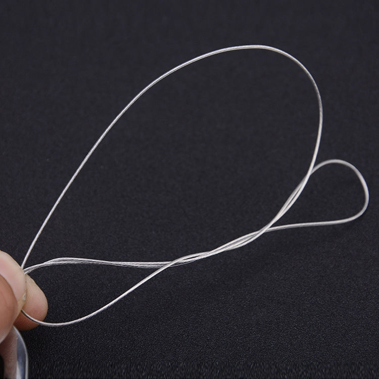 High Elasticity Retractable Wire Rope Key Ring Outdoor Anti-Lost Anti-Theft Retractable Key Ring Random Pattern Delivery(4 cm) by bashfashion