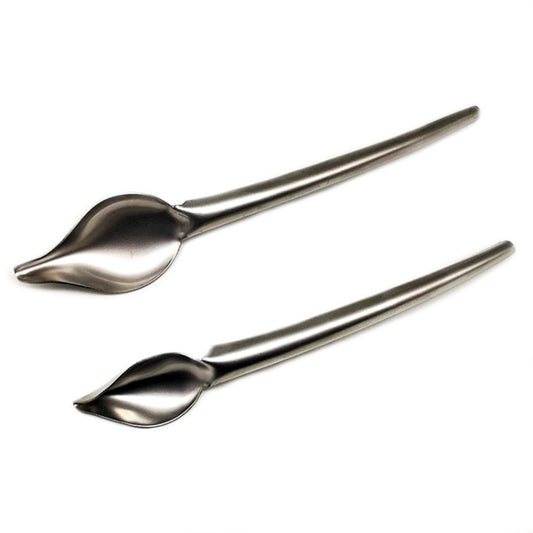 2 in 1 DIY Stainless Steel Chocolate Spoon Decorating Filter Spoon Set by bashfashion