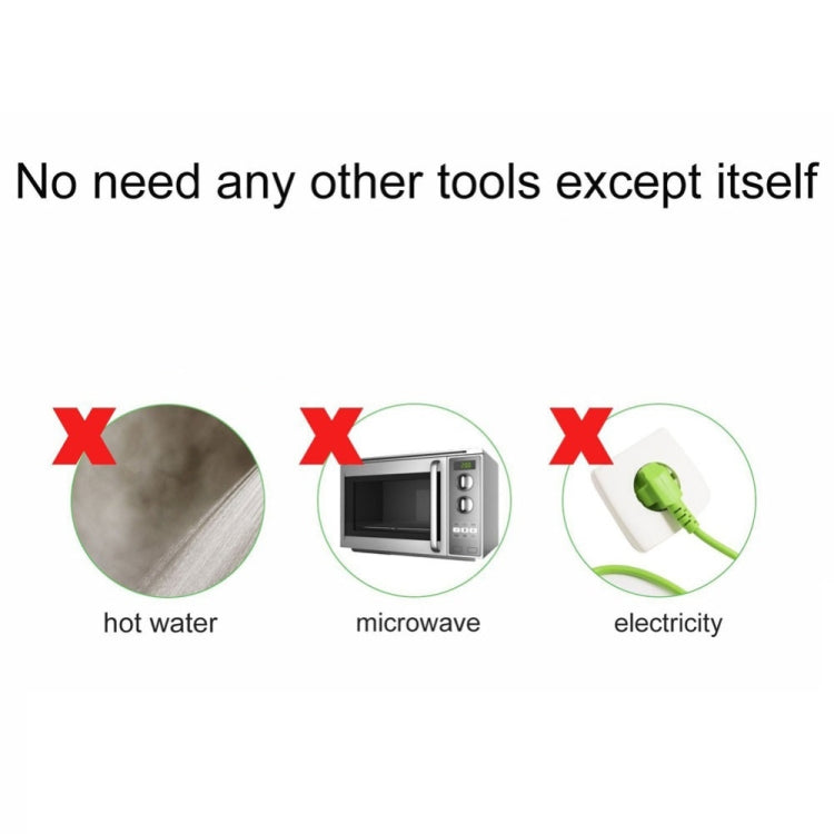 Aluminum Alloy Quick Thawing Plate Rectangle Food Thawing Deicing Tray(Black) by bashfashion