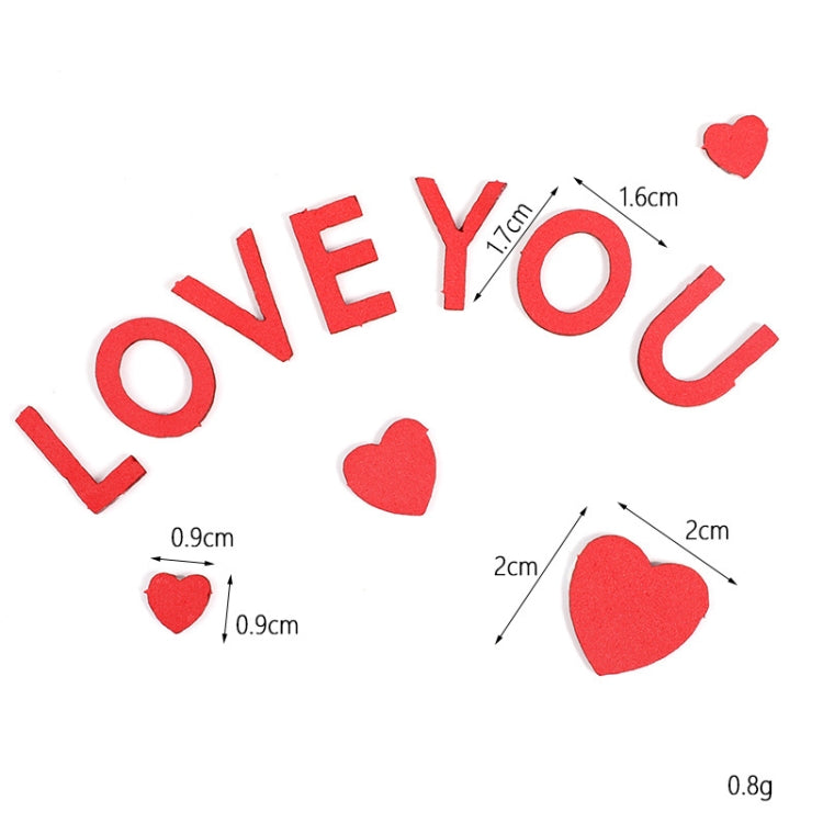 20 PCS Valentine'S Day Soft Clay EVA Love Cake Decoration EVA Love by bashfashion