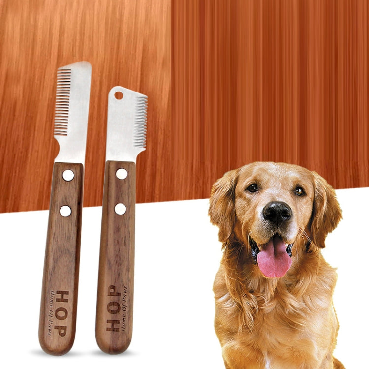 HOP Terrier Dog Plucking Knife Pet Grooming & Shaving Tool(CS276 Right Hand) by bashfashion