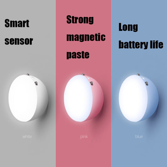 XYD-1001 Intelligent Human Body Induction + Light Sensor LED Night Light Desk Lamp Corridor Wall Lamp(Blue+Yellow Light) by bashfashion