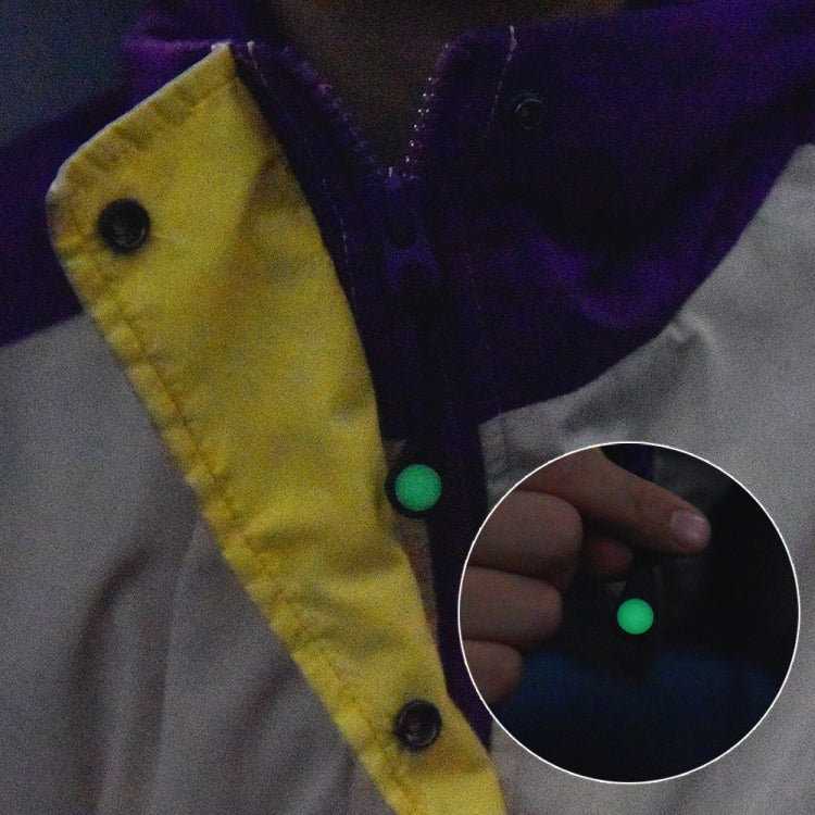 100pcs Mountaineering Camping Backpack Zipper Pull Outdoor Anti-Lost Eye-Catching Luminous Accessories Self-Luminous Drawstring by bashfashion