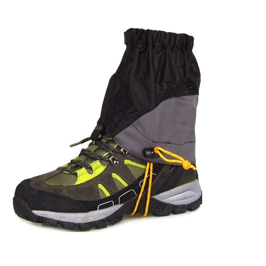 Outdoor Dust-Proof and Dirt-Proof Foot Cover Lightweight Silicone-Coated Nylon Waterproof Snow Cover(Classic Black) by bashfashion