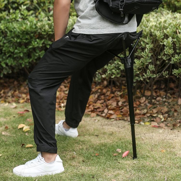 Outdoor Folding Stool Portable Queuing Seat Fishing Mazza Telescopic Folding Stool by bashfashion