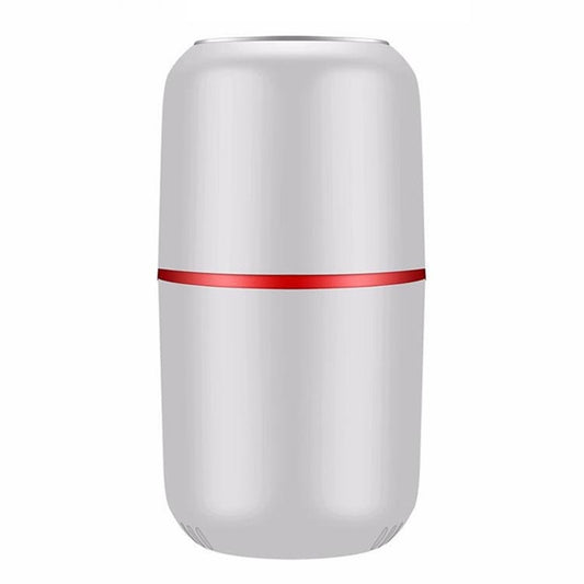 Electric Small Grinder Household Seasoning Miscellaneous Grains Chinese Medicine Coffee Grinder 110V US Plug (White) by bashfashion