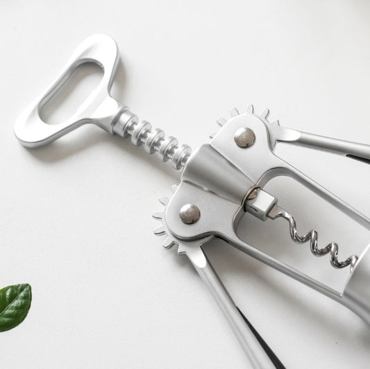 Kitchen Multifunctional Manual Wine Zinc Alloy Bottle Opener by bashfashion