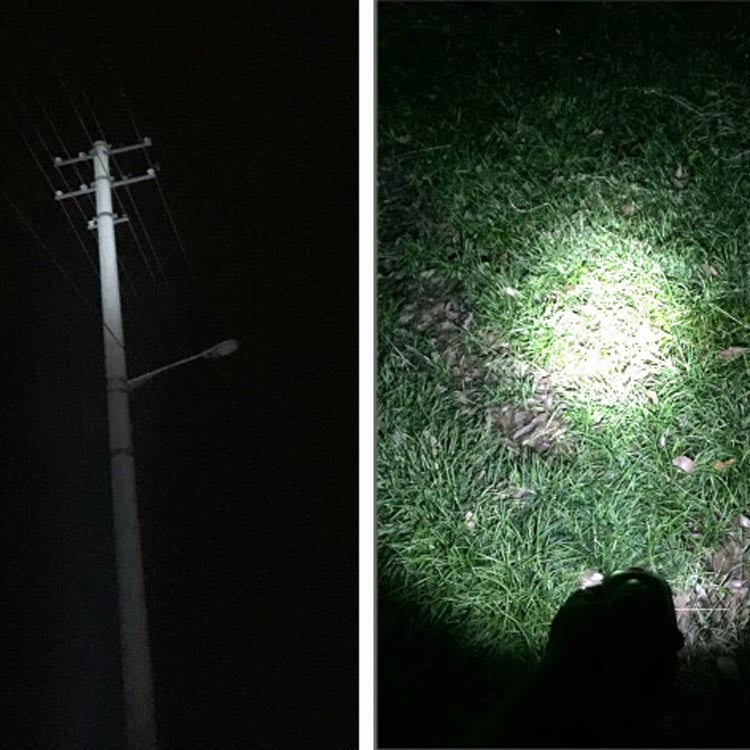 Night Riding Bicycle Light Headlight USB Charging Riding Glare Flashlight(Black) by bashfashion