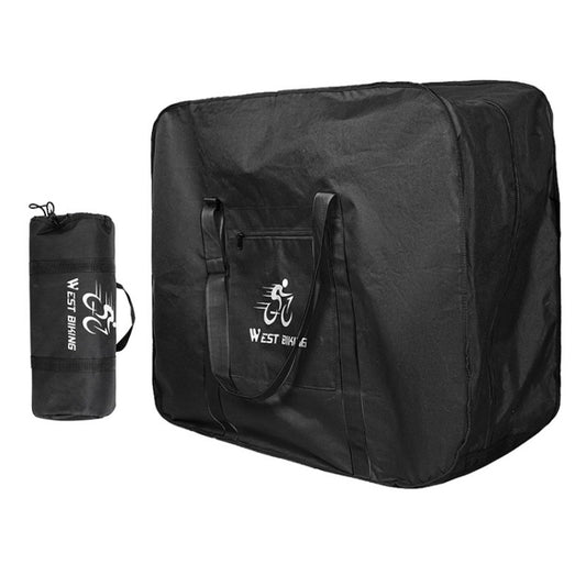 WEST BIKING Folding Bicycle Bag Bicycle Storage Bag Small (Black) by WEST BIKING