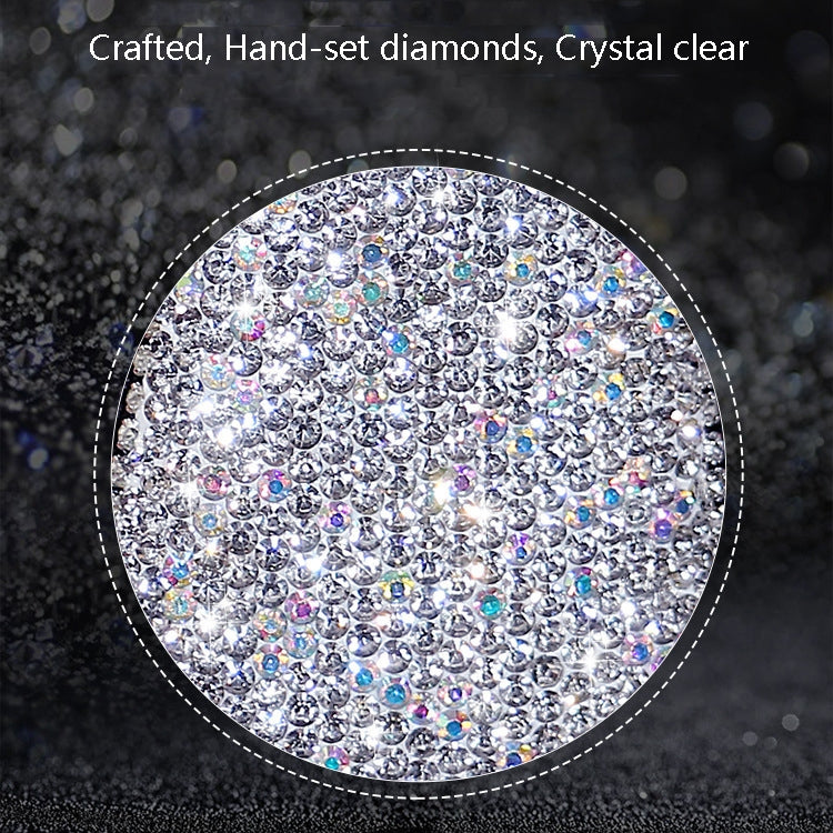 Diamond Car Gourd Key Case Car Key Case(Purple Diamond) by bashfashion