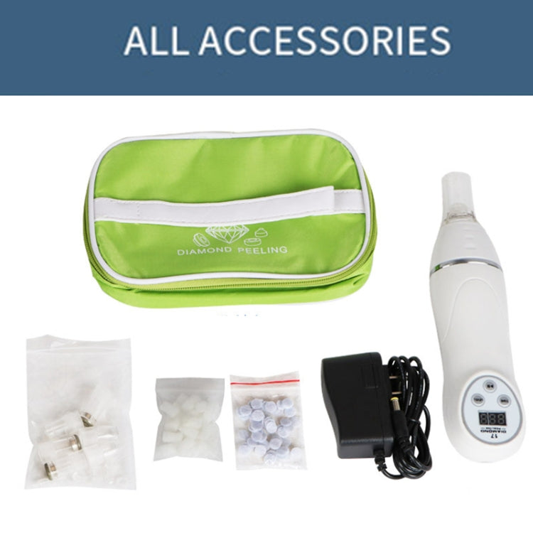 SC180 Diamond Micro-carved Dermabrasion Facial Cleansing Blackhead Pore Cleaner(US Plug) by bashfashion