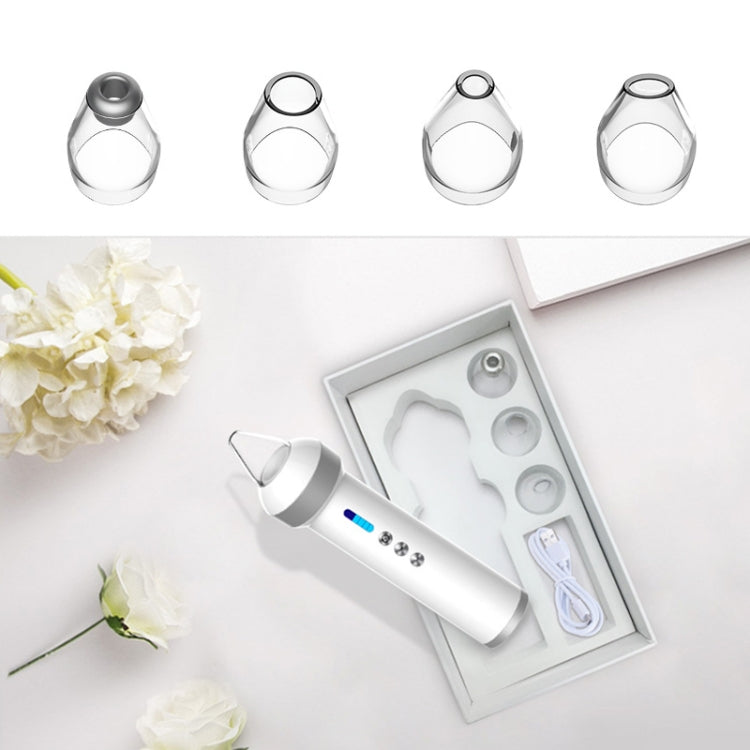 QY208 Facial Cleansing Blackhead Pore Cleaner(White Black Border) by bashfashion