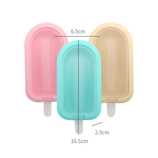 3 in 1 Summer Silicone Popsicle Mold Ice Cream Mold DIY Mold Set(Square) by bashfashion