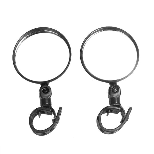 2 PCS For Xiaomi Scooter Rear View Mirror Bicycle Mirror(Round) by bashfashion