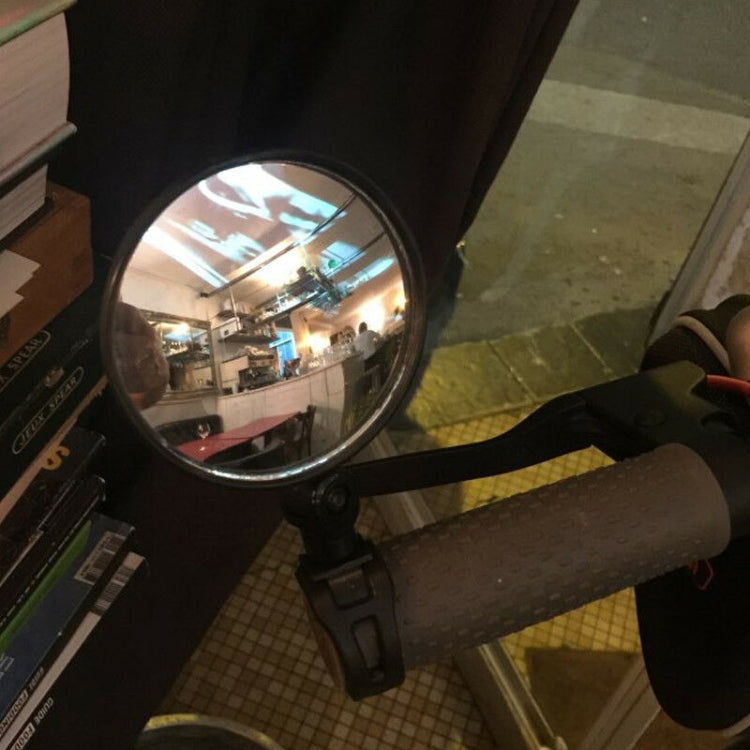 2 PCS For Xiaomi Scooter Rear View Mirror Bicycle Mirror(Round) by bashfashion