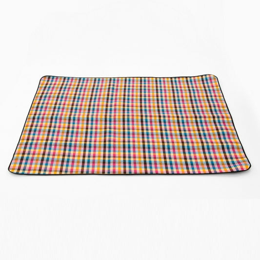 FP1409 6mm Thickened Moisture-Proof Beach Mat Outdoor Camping Tent Mat With Storage Bag 150x200cm(Colorful) by bashfashion
