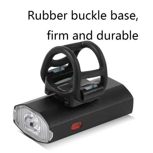 WEST BIKING YP0701281 Bicycle Lights Helmet Lights Front And Tail Warning Lights USB Night Riding Mountain Bike Equipment With Side Lights(Black) by WEST BIKING