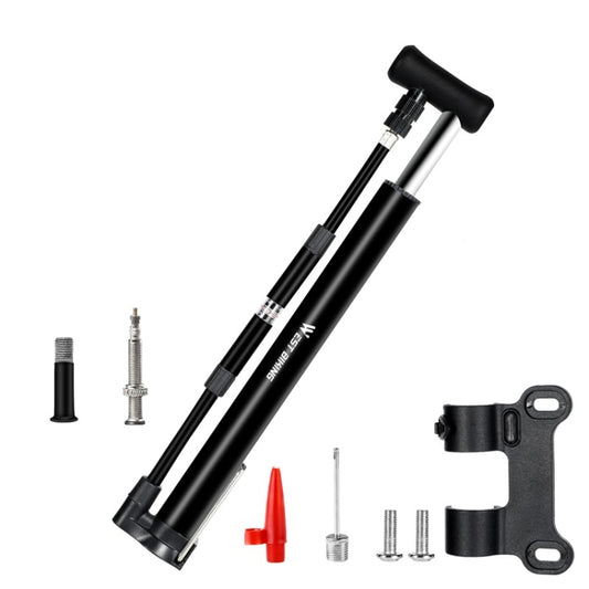 WEST BIKING High Pressure Bicycle Vertical Pump With Barometer by WEST BIKING