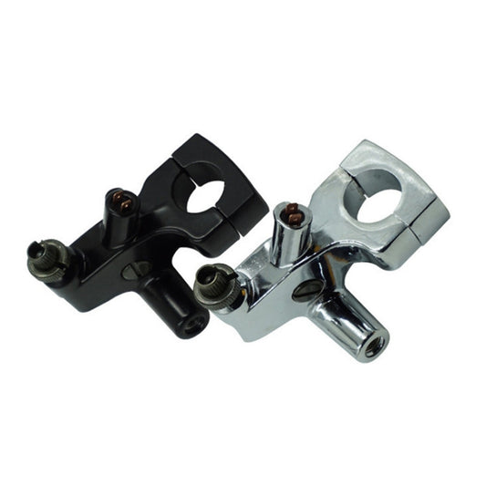 Motorcycle Modification Accessories Reflective Holder Mirror Code Handle Bracket For Honda VT600 / VT750 / STEED400(Black) by bashfashion