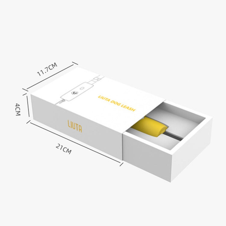 DL001 Small And Medium-Sized Dog Traction Rope Dog Elastic Rope(White) by bashfashion