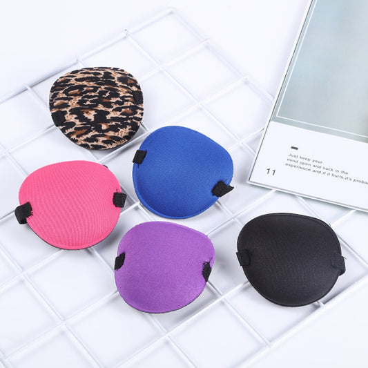 2pcs One-Eyed Dragon Pirate Makeup Eye Mask Children Groove Amblyopia Strabismus Full Cover Single Eye Mask(Blue) by bashfashion