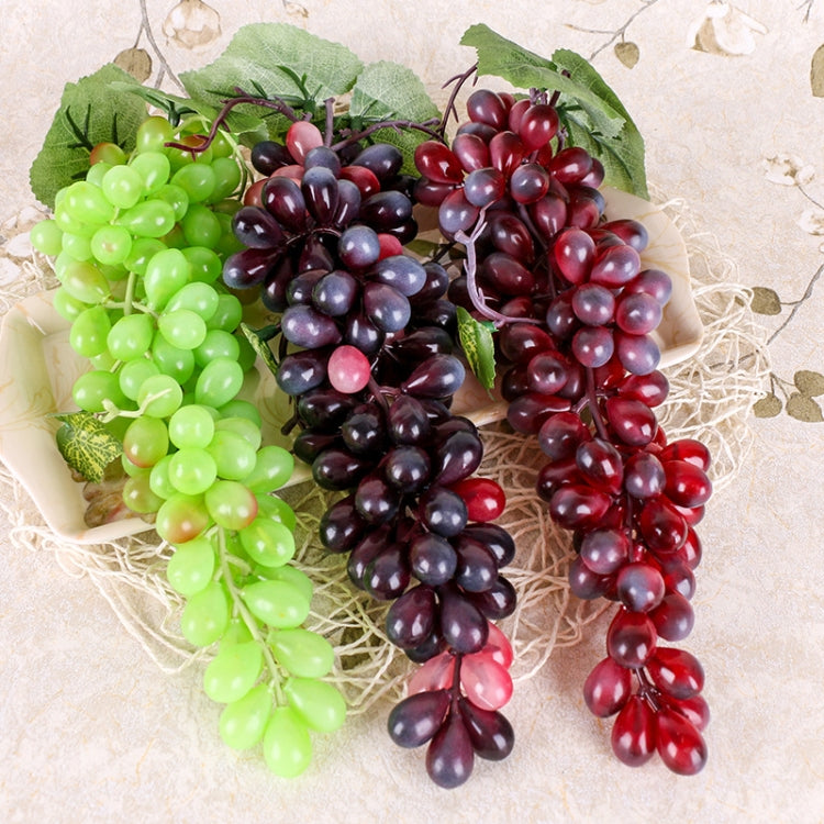 4 Bunches 60 Green Grapes Simulation Fruit Simulation Grapes PVC with Cream Grape Shoot Props by bashfashion