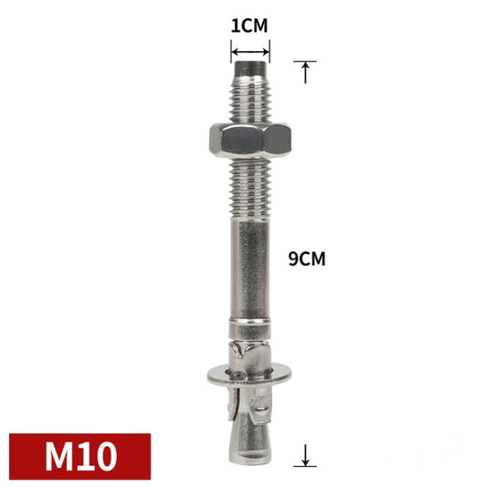 XINDA M10 Rock Nail Pole Stainless Steel Expansion Screws Pulling Rock Nail by XINDA