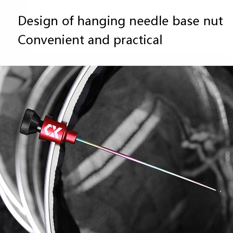 CX Decoupling Device Stainless Steel Needle Crucian Fish Platform Fishing Guard(3.0mm Gray) by bashfashion