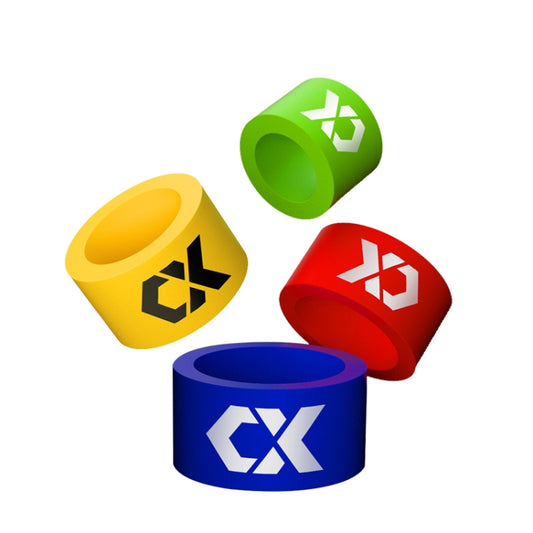 10 PCS Silicone Fishing Rod Stop Ring Anti-Skid Ring(Green Small 11mm Inner Diameter) by bashfashion