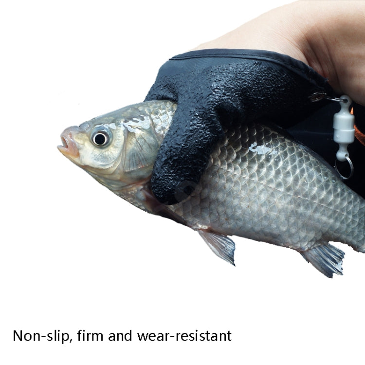 1 Pair Anti-Skid Catch Fish Latex Gloves Stab-resistant Waterproof Fishing Gloves, Specification: Left+Right by bashfashion