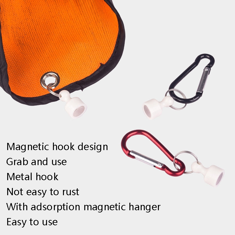 1 Pair Anti-Skid Catch Fish Latex Gloves Stab-resistant Waterproof Fishing Gloves, Specification: Left+Right+Magnetic Buckles by bashfashion