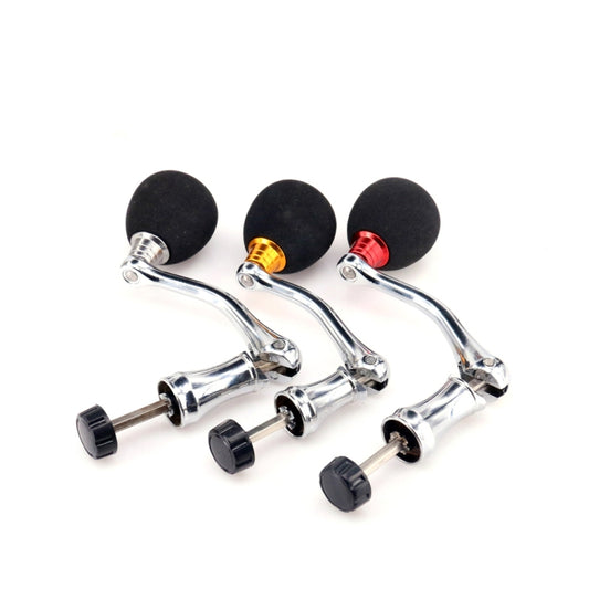 DEUKIO All-Metal EVA Rocker Fishing Reel Rocker Aluminum Alloy Knob For Fish Reel Tackle Accessory, Specification: Medium (Golden) by DEUKIO