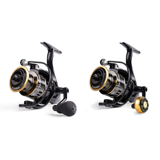 All Metal Rocker Arm Smooth Fishing Reel Spinning Reel, Spec: HE500 (EVA Grip) by bashfashion