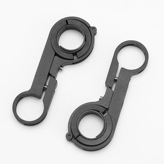 BG-798 30cm Bicycle Extension Bracket Double Rod Aluminum Flashlight Stopwatch Headlight Expansion Bracket by bashfashion