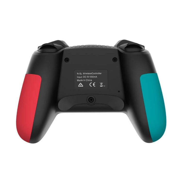 T23 Wireless Bluetooth Game Handle With Vibration And Wake Up Macro Programming Function Handle For Nintendo Switch PRO(Pink Green) by bashfashion