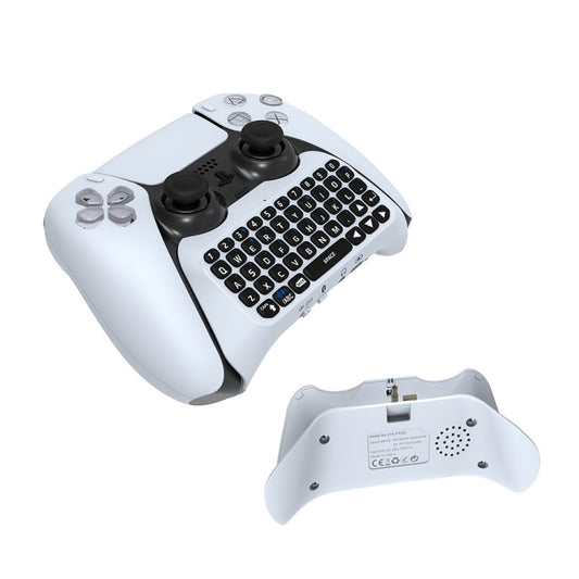 JYS-P5121 Bluetooth Wireless Handle Keyboard Can Chat Voice External Keyboard Suitable For PS5, Note: Without Handle by bashfashion
