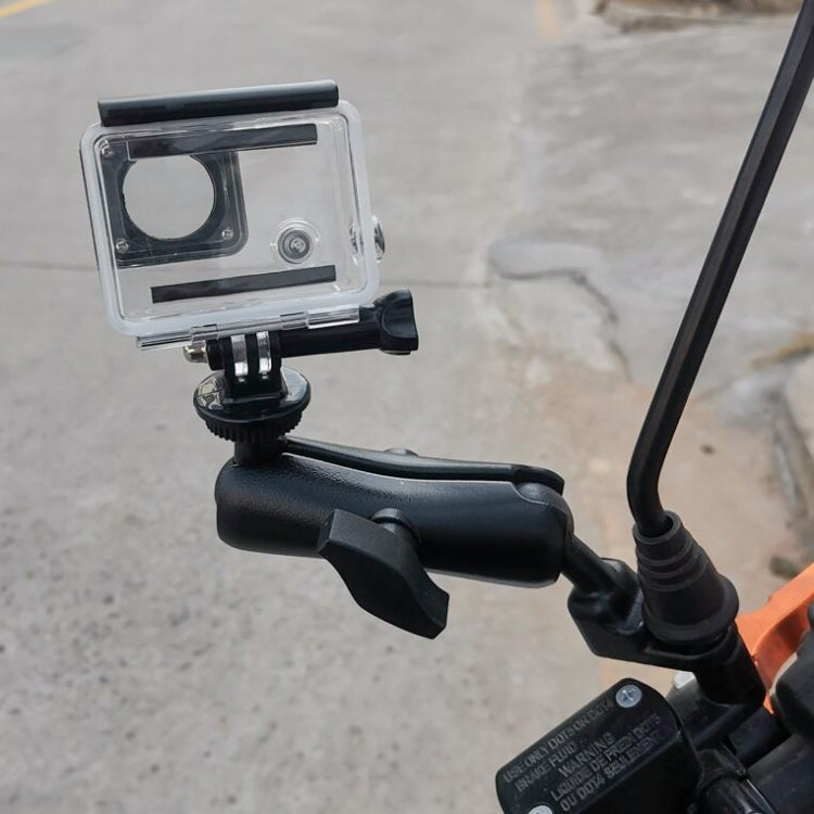 Motorcycle Riding Recorder Bracket Camera Holder, Style: KZ05 + KL04 + KD05 by bashfashion
