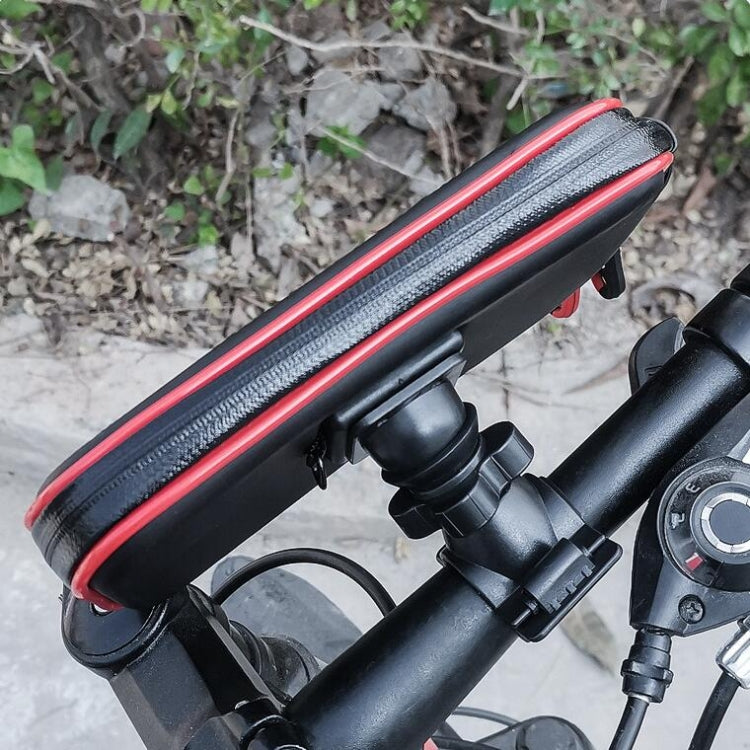 OKD Touch Screen Motorcycle Bicycle Bag Waterproof Mobile Phone Bracket Bag XL(Upgrade) by bashfashion