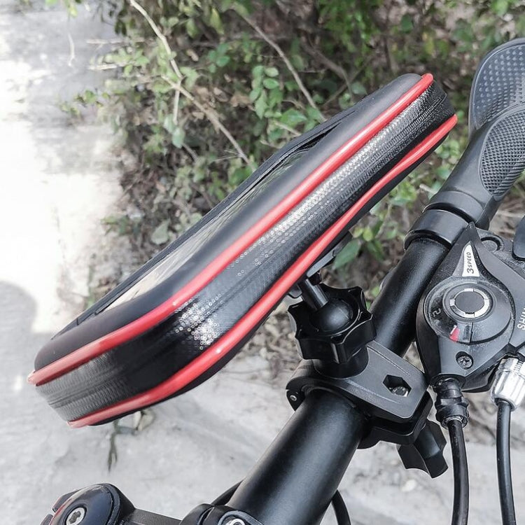OKD Riding Mobile Phone Bag Bracket Bicycle Mobile Phone Waterproof Bracket Package M(Upgrade) by bashfashion